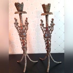 BRUTIALIST CANDLE STICKS